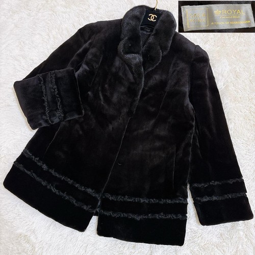 Saga furs cappotto - saga, visone
