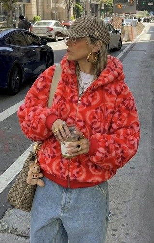 Giacca con zip - , visone