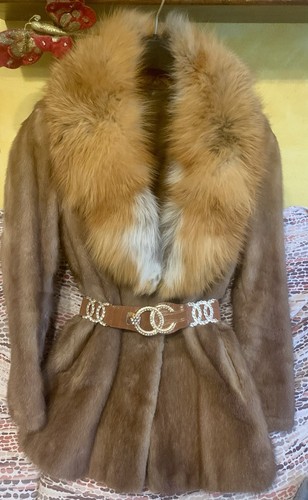 Pelliccia visone vintage color - pelliccia,