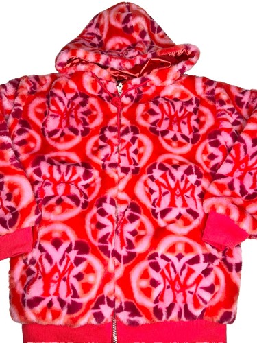 Giacca con zip visone - , rosa