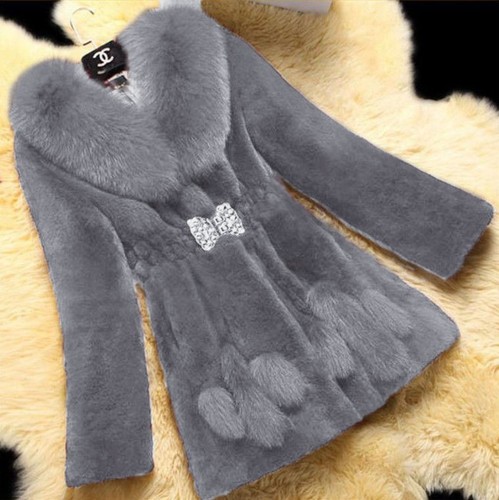 Cappotto pelliccia coniglio
