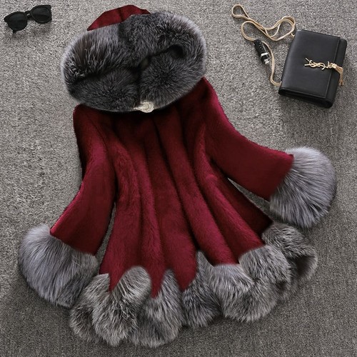 Trench donna pelliccia