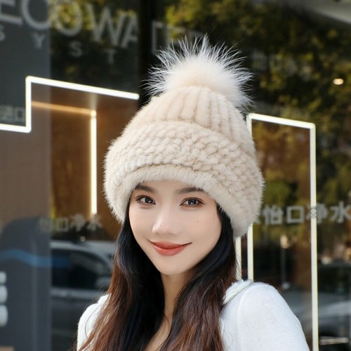 Cappello donna vera pelliccia