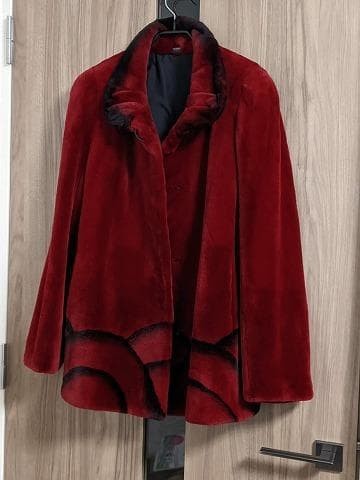Cappotto visone condiviso saga - visone,