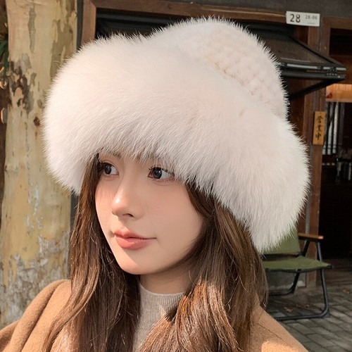 Cappello donna vera pelliccia