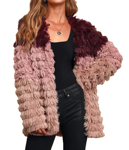 Cappotto pelliccia sintetica