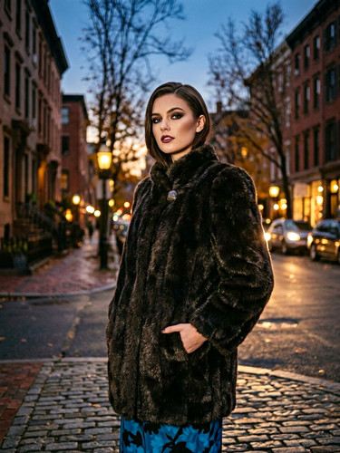 Cappotto pelliccia visone