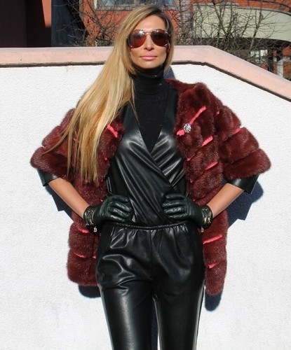 Cappotto pelliccia visone