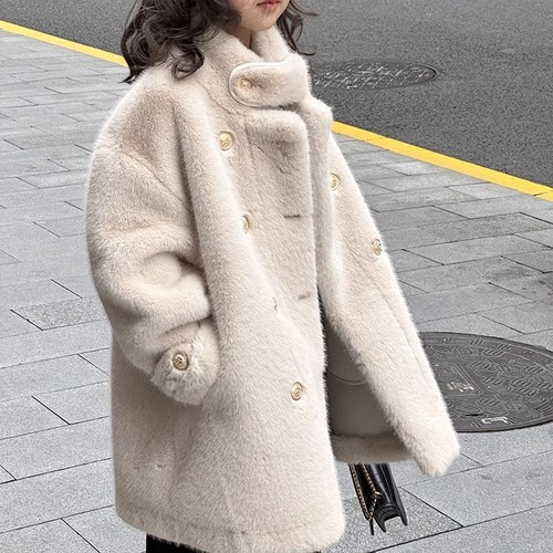 Parka spesso pelliccia visone